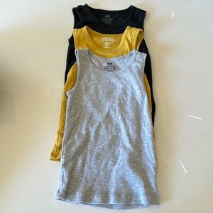 3/4T set of 3 H&M tank tops